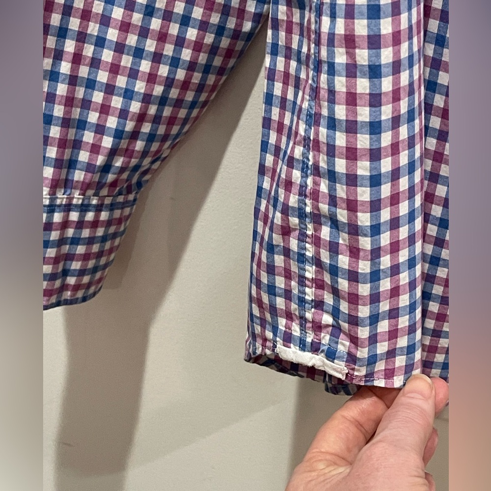 J. Crew Multicolor Checkered Button Down Shirt - image 6